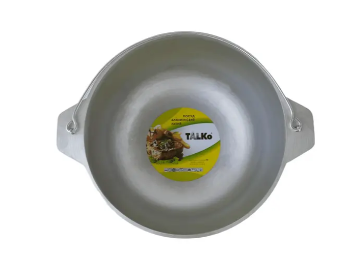 Котел алюминиевый с крышкой производный, объем 24 л. ТМ TALKO 03090/1 фото